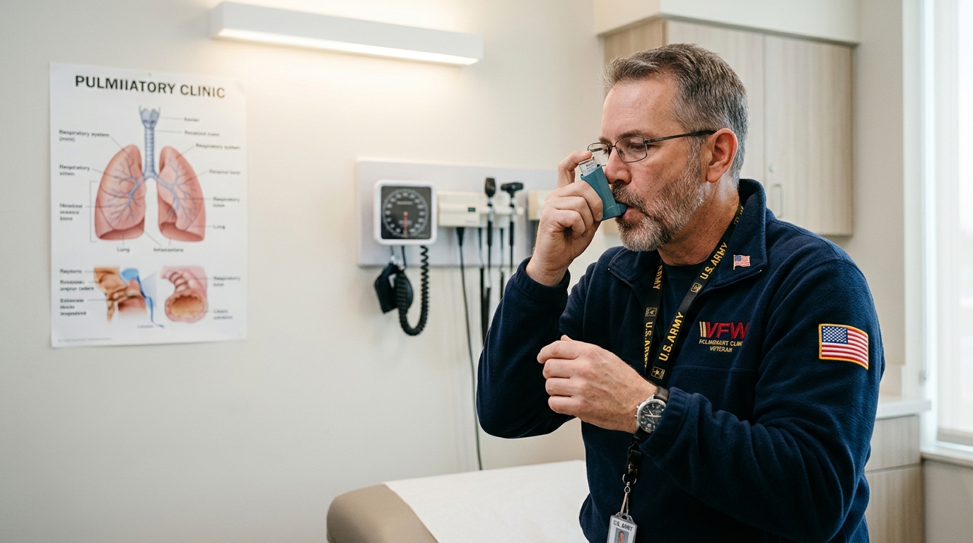 Cover image for the article: VA Disability Benefits for Veterans with Respiratory Conditions: Asthma, COPD, and Lung Disease Ratings